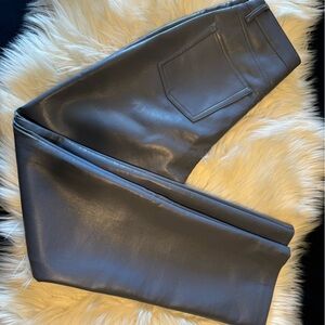 Wilfred Melina high wasted vegan leather pants , size 2